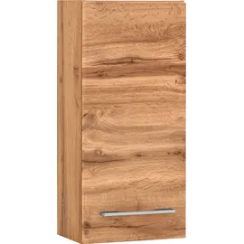 WELLTIME Hängeschrank "Soria", braun (eichefarben, eichefarben), B:30cm H:64cm T:20cm, Schränke, Hängeschrank