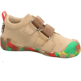 Affenzahn Leder Walky für Kinder, beige 21 EU