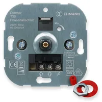EHMANN Druck-/Wechsel-Dimmereinsatz, 60-600W