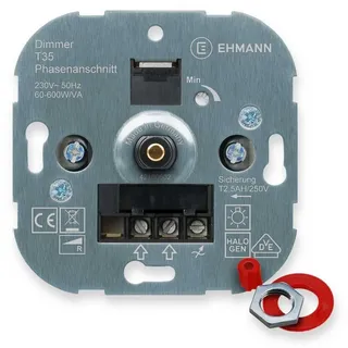 EHMANN Druck-/Wechsel-Dimmereinsatz, 60-600W