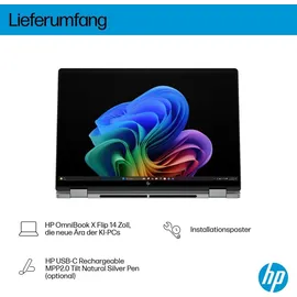 HP OmniBook X Flip 14-fk0076ng AMD Ryzen AI 7 350 16 GB RAM 1 TB SSD