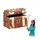 Relaxdays Pinata Schatzkiste 27 x 30 x 23 cm Braun