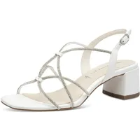 TAMARIS Sandalette Damen Vegan Elegant weiß,EU 38