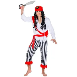 dressforfun Piraten-Kostüm Kapitän einäugiger Henry Herren M