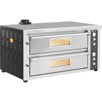 Royal Catering Royal Catering, Pizzaofen, Elektro-Pizzaofen 2 Backkammern 450