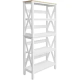 Home Affaire Silba Aktenregal 161 x 0 x 0 weiß