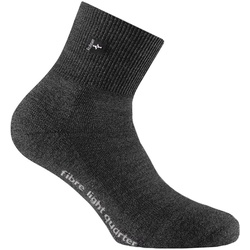 Rohner Advanced Socks Unisex Quarter Trekking Socken - Fibre Light Quarter Anthrazit 44-46