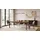 WFL GROUP Elan 160 x 76 x 90 cm ausziehbar braun