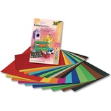 folia Fotokartonblock farbig sortiert Fotopapier, 220x330mm, 300g/m2, 10 Blatt (606)