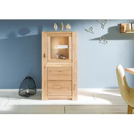 MASSIVMOEBEL24.DE Highboard 73 x 40 x 142 cm Beige