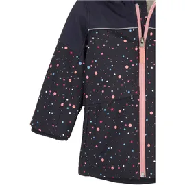 KILLTEC first instinct by killtec Kinder Softshelljacke/Outdoorjacke mit Kapuze FIOW 18 MNS SFTSHLL JCKT, dunkelnavy, 122, 42259-000