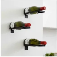 DanDiBo Ambiente Weinregal 30 x 9 x 7 cm Schwarz