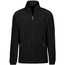 Fleecejacke TRIGEMA "TRIGEMA Fleecejacke", Damen, Gr. XL, schwarz, 100% Polyester, sportlich, Jacken