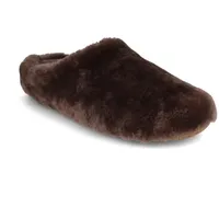 Living Kitzbühel Damen Lammfell Pantoffel Hausschuh, Tundra, 38 EU - 38 EU