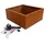 Estexo Springbrunnen Wasserfall Wasserlauf Zierbrunnen Rost 77x66x128 cm
