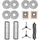 DREAME Zubehörset für L20 Ultra 3 Paar Wischpads/2 Staubboxfilter/1 Hauptbürste/2 Seitenbürsten/2 Staubbeutel