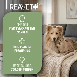 reavet Hundebürste Unterwollbürste Grün S-M