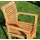ALEOS. ALPEN Gartensessel 64 x 64 x 95 cm braun 8 St.