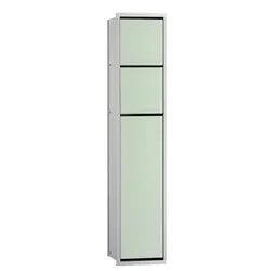 Emco Bad asis 150 WC-Modul Unterputz, 809 mm, chrom/optiwhite
