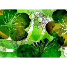 KOMAR Vliestapete 350 x 250 cm 350 g Grün