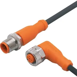 IFM Electronic EVC046 Verbindungsleitung Stecker, gerade, Buchse, gewinkelt 0.6m Polzahl Sensoren: 3, 5 1St.
