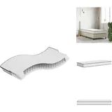 Vidaxl - Matratze Bonnell-Federkern Mittel 80x200 cm - Bonnell-Matratze - Federkernmatratze - Einzelbettschaummatratze - Matratze 80x200 - Matratze