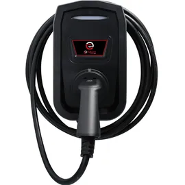 KS Tools 117.7573 Wallbox mit Typ 2 Ladekabel, 1 Phase, bis zu 7,4 kW, 32 A, 230 V, Mode 3, ohne RFID Zugangskontrolle, mit Stromzähler