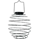Lumi Jardin Solar-Pendelleuchte Mikrospirale schwarz H37cm inkl. LED-Lampe