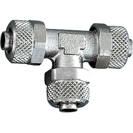 Riegler T-Verbinder für Schlauch 6/4 mm SW 9 vernickelt