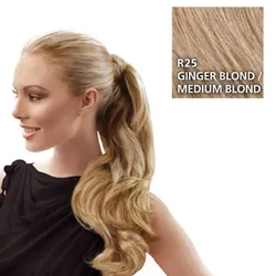 Hairdo Wrap Around Pony Wavy R25 Ginger Blond 57 cm