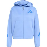 Adidas Kapuzensweatshirt Blau Fusion L