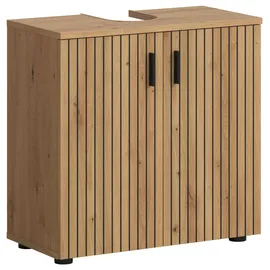 xonox.home Waschbeckenunterschrank Mone Eiche Artisan