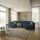 petits-meubles U-Sofa Cord 5-Sitzer Blau