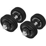 Bad Company Guss Kurzhantel-Set 70Kg (2x35) Hantelscheiben Hantelset