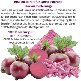 TOPJESS Rote Beete Bete Beetroot Kapseln 360 St.