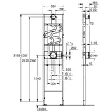 Grohe Rapido Duschrahmen Unterputzinstallation