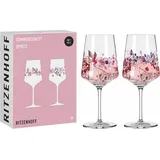Ritzenhoff & Breker RITZENHOFF Sommersonett Sprizz 2er-Set 500 ml - Serie - Früchte Zweige bunt - Made in Germany