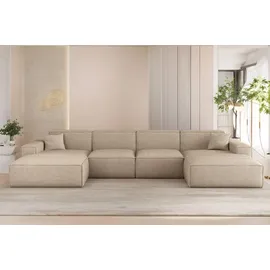 Fun Möbel WOHNLANDSCHAFT Celes Premium In Artico