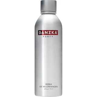 DANZKA Forty Premium Vodka, 40% vol., Aluminiumflasche, 1,75 L