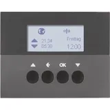 Berker KNX-Funk Jalousieschaltuhr anthrazit matt