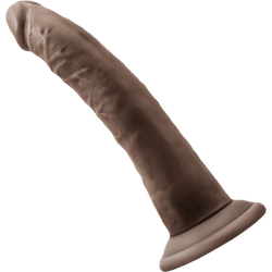 Dr. Skin - Posable Dildo, 19 cm, natur-dunkel