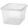 orthex BasicBox M 46 x 36 x 28 cm 1-tlg. transparent