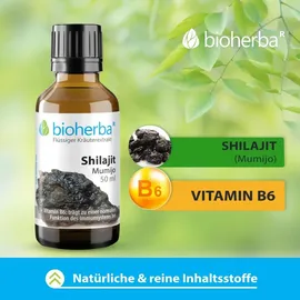 Bioherba Shilajit Mumijo Tropfen Tinktur 50 ml