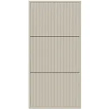 Selsey Schuhkipper, Taupe, Holzwerkstoff, Rechteckig, 50x103x30 cm, Garderobe, Schuhaufbewahrung, Schuhkipper