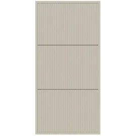 Selsey Schuhkipper, Taupe, Holzwerkstoff, Rechteckig, 50x103x30 cm, Garderobe, Schuhaufbewahrung, Schuhkipper