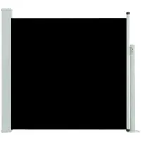 VidaXL Seitenmarkise Ausziehbar 170x300 cm Schwarz