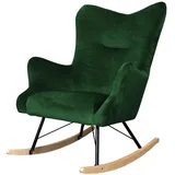 Schaukelsessel Sessel RENTON in diversen Stoff und Farbvarianten