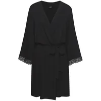 VIVANCE DREAMS BY LASCANA Damen Kimono schwarz Gr.40/42