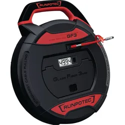 RUNPOTEC Kabeleinziehgerät GF3 Bandlänge 50 m Biegeradius 38 mm ( 4000818686 )