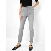 Brax 5-Pocket-Jeans "Style CAROLA", Damen, Gr. 36, Normalgrößen, grau,
